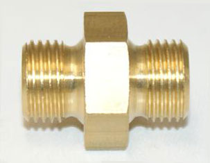 Doppelnippel 1/8" Außen - 1/8" Außen