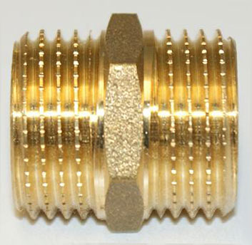 Doppelnippel 1/2" Außen - 1/2" Außen