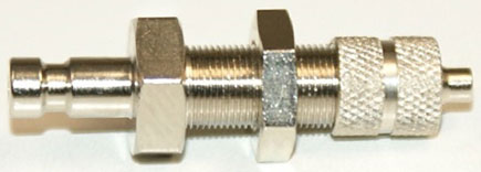 NW 2,7 Stecker - 3 x 4 Schlauchanschluss Schott M 7 x 0,5