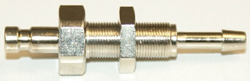 NW 2,7 Stecker - 3 mm Schlauchanschluss Schott M 7 x 0,5