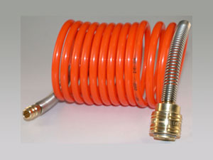 Spiralschläuche NW 7,2 Kupplung und Stecker
